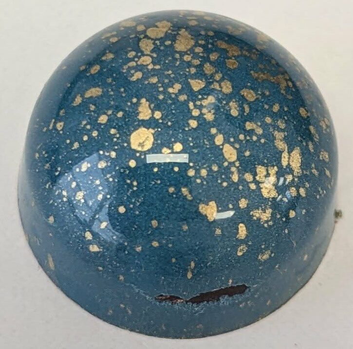 caramel in a 54% dark chocolate shell